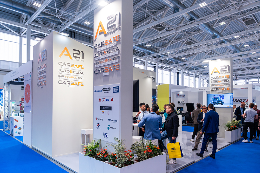 A21 Holding lancia un nuovo progetto di mobilità per le carrozzerie Carsafe ad Autopromotec 2025